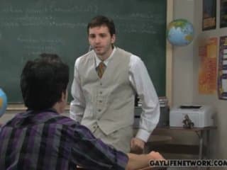Teacher Plugs Student Asshole