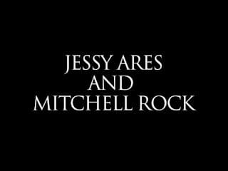 Hot hung muscle jocks fuck on the beach. Jessy Ayers. Mitchell Rock